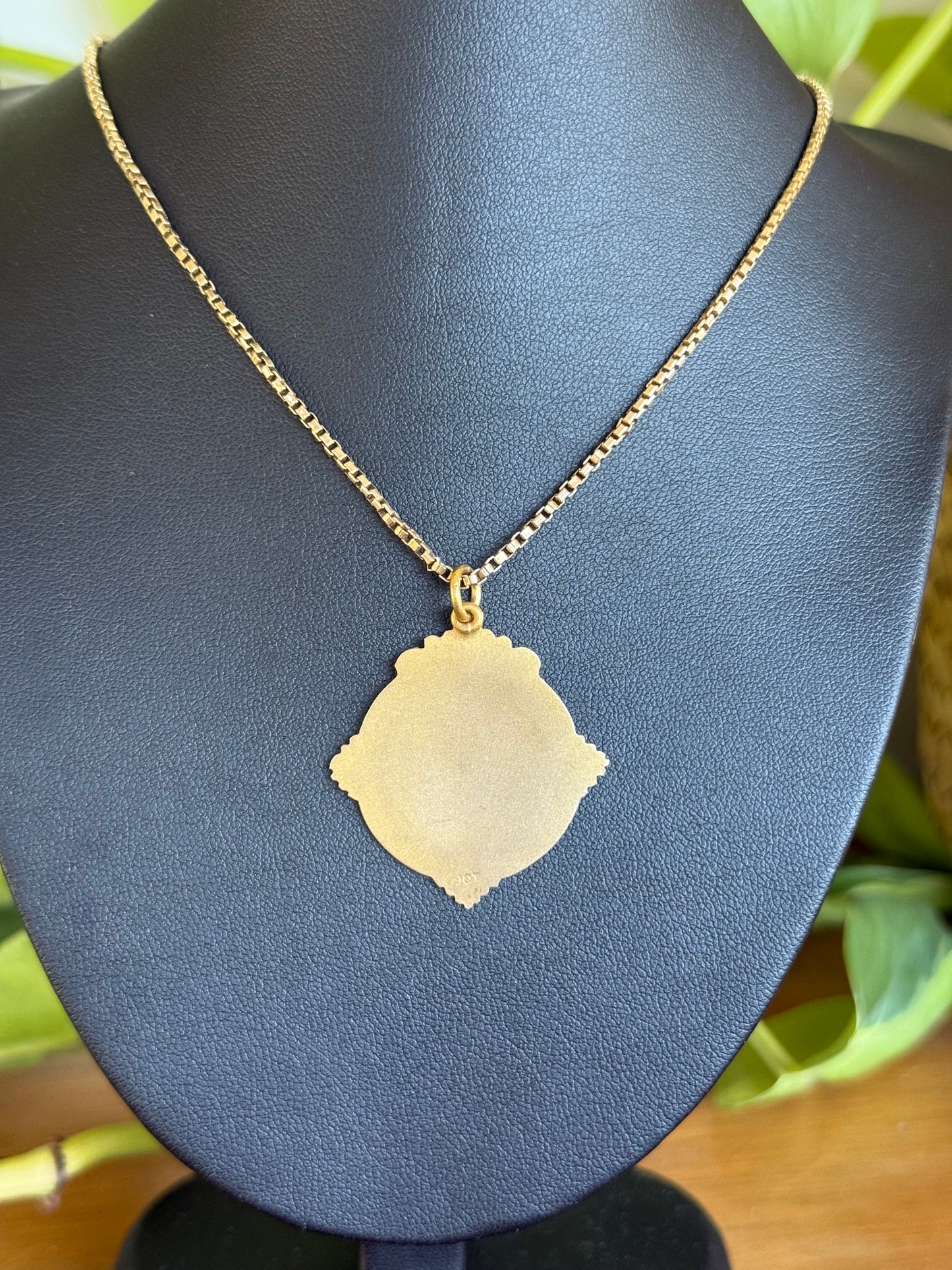 9ct Gold Fob Medallion, Pendant | Australian Circa 1950’s