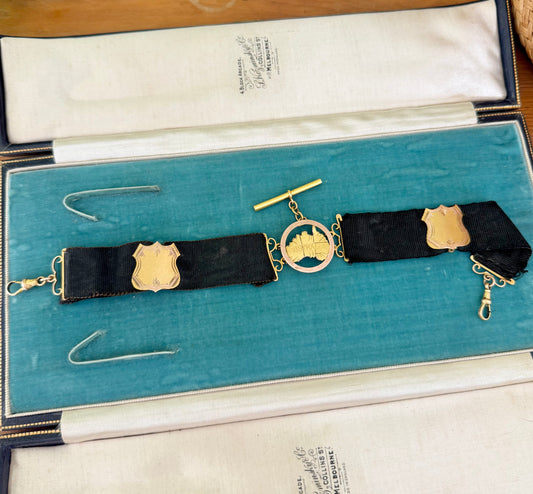 Antique Ribbon Fob | Australian 9ct Gold