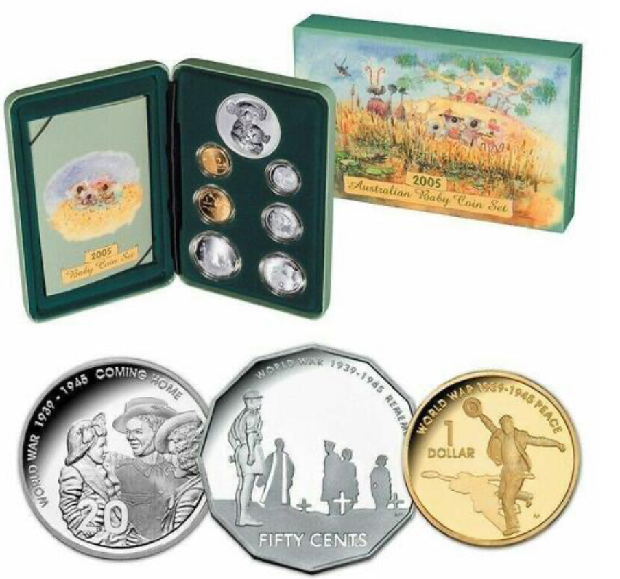 2005 - Baby Coin Proof Coin Set