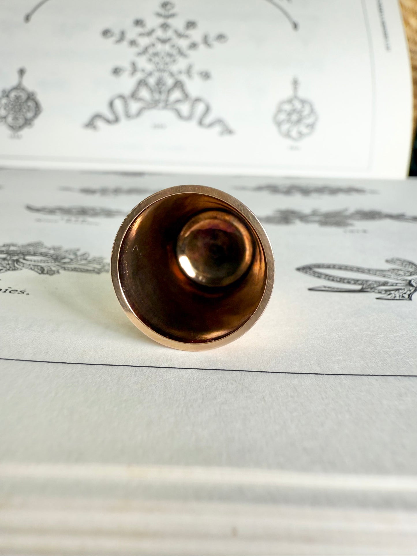 Antique Sewing Thimble | Solid 9ct Gold