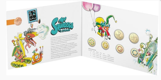 2019 Royal Australian Mint Mr. Squiggle 7 Coin Collection