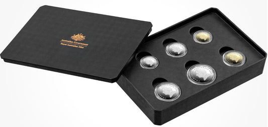 2024 Six Coin Proof Set – His Majesty King Charles III | Royal Australian Mint