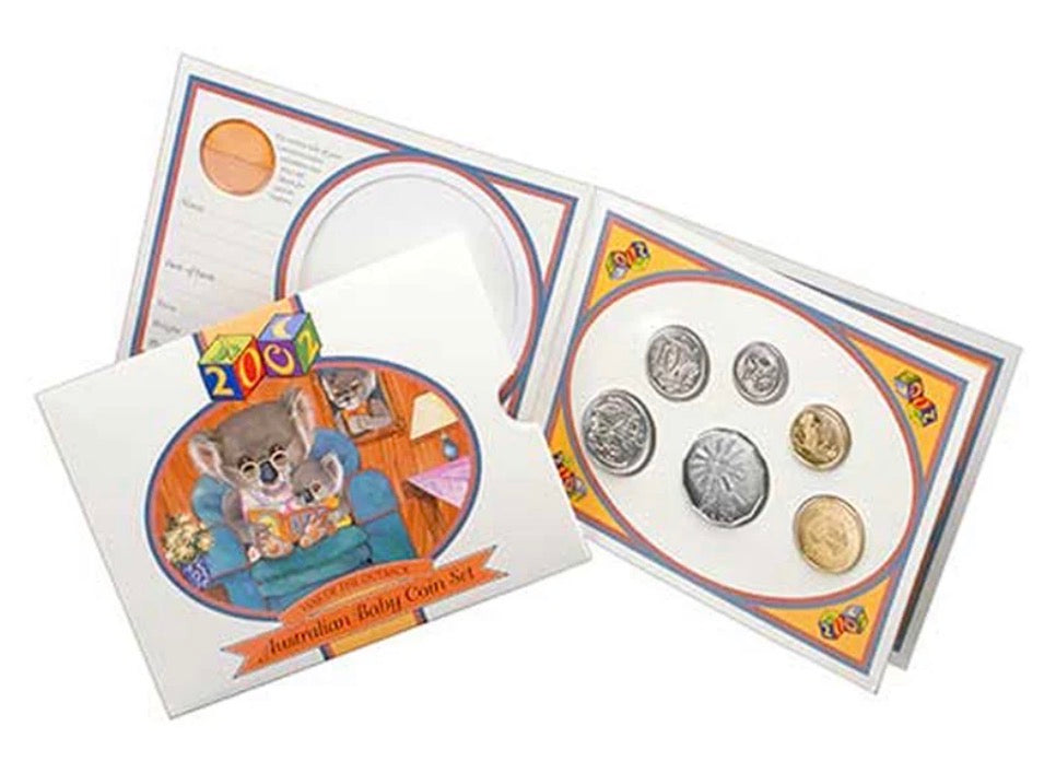 2002 Royal Australian Mint Year of the Outback Baby Uncirculated Six Coin Set