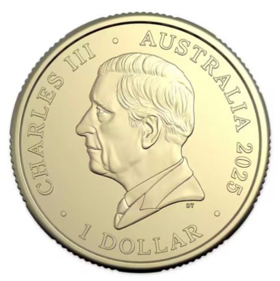 2025 Aussie Big Things 2 $1 Till Change Coin | Big Merino, Golden Guitar, Strawberry, Prawn & Wheelbarrow | AlBr Uncirculated