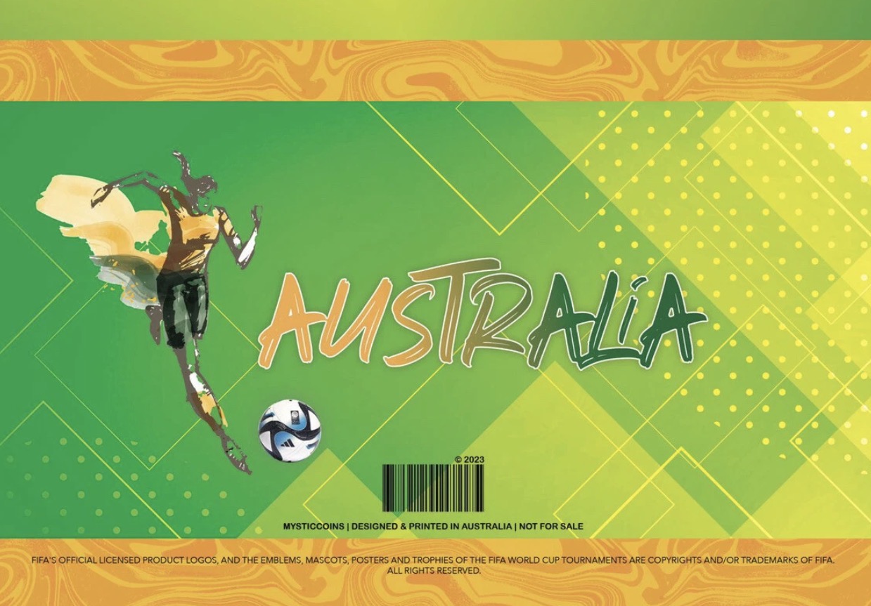 2023 Mystic Coin CommBank Matildas Uncirculated Coin Collection