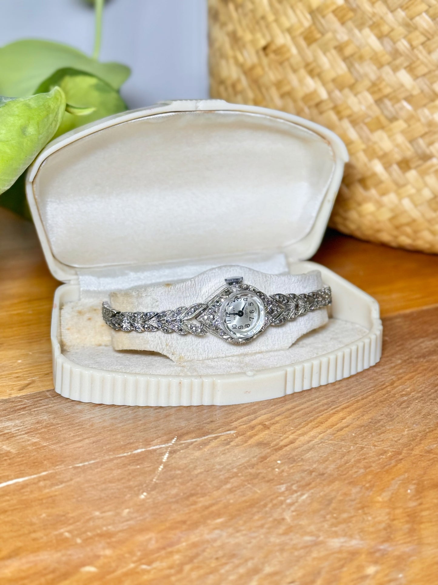 Bentley Swiss Marcasite Sterling Silver Cocktail Watch | Fantastic Condition