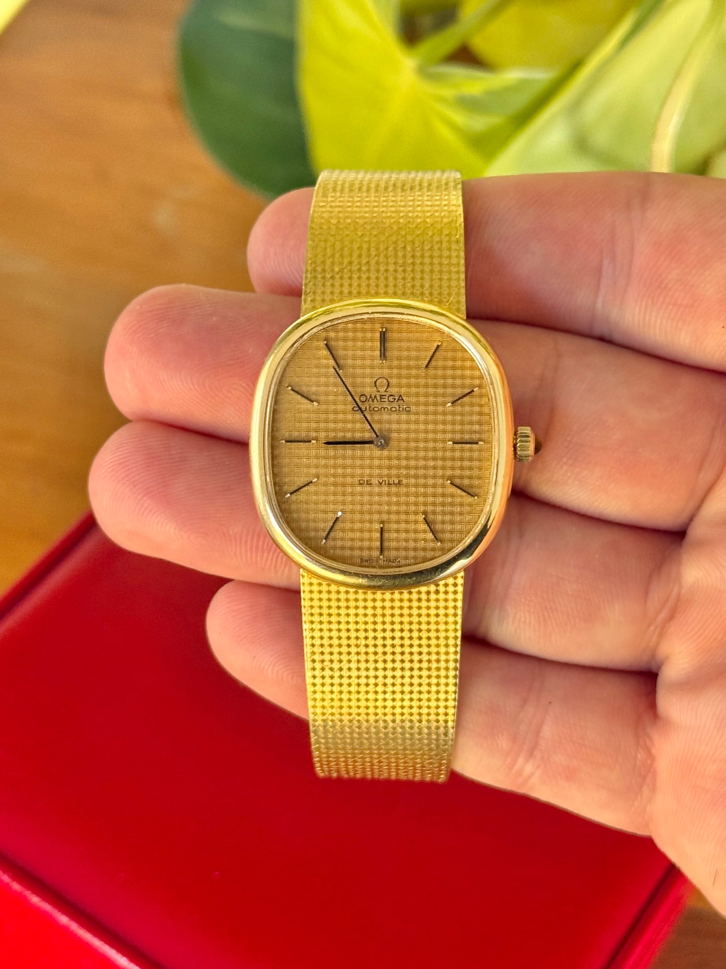 Omega De Ville | Solid 18ct Gold watch and band, vintage 1970’s