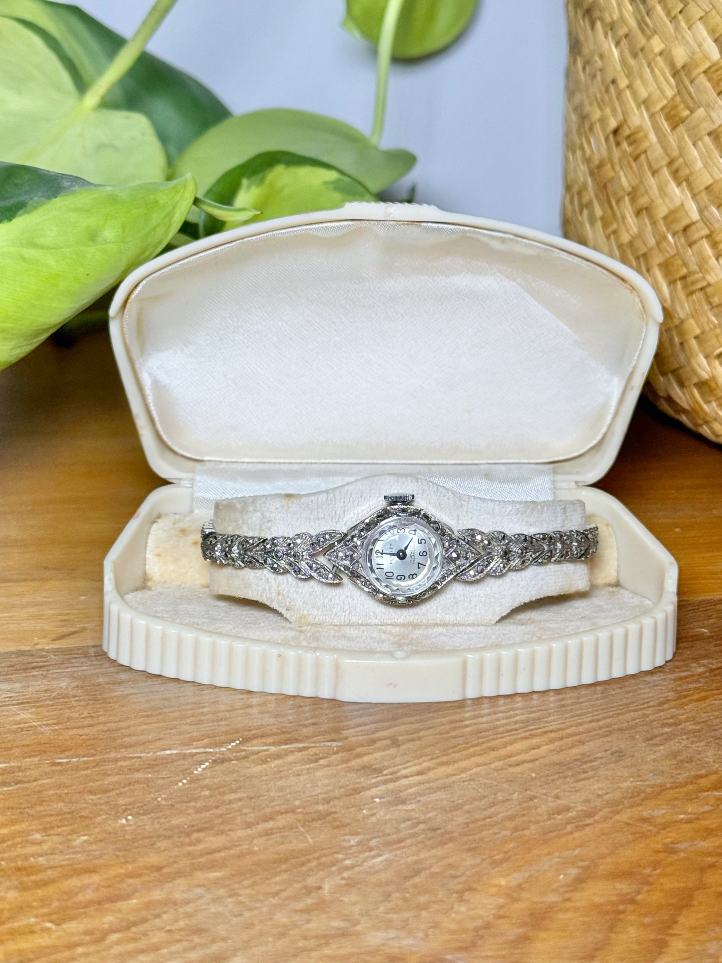 Bentley Swiss Marcasite Sterling Silver Cocktail Watch | Fantastic Condition