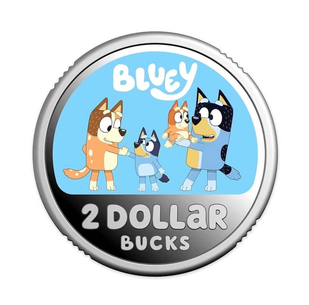 2026 Bluey Silver Proof $2 Coin