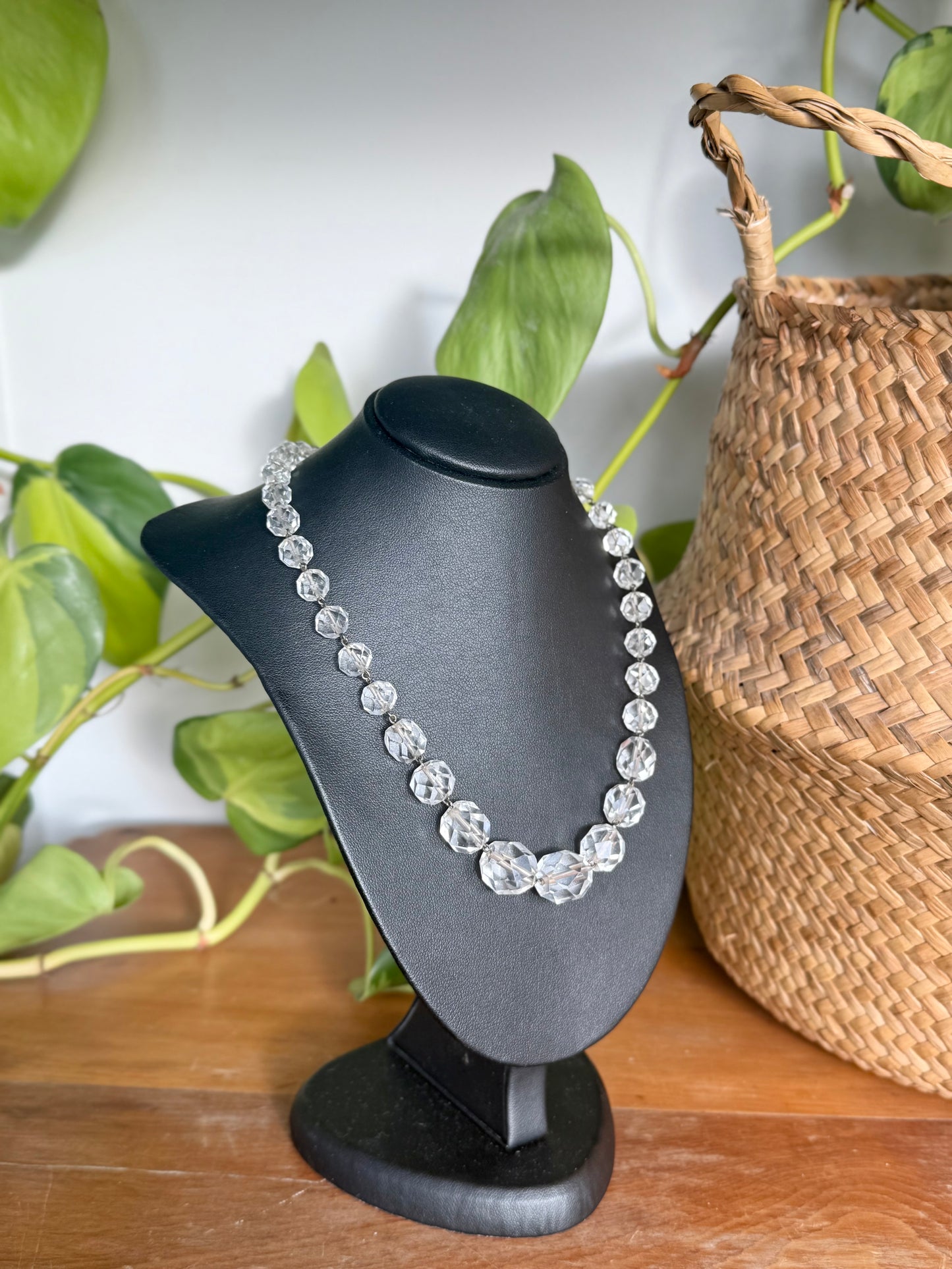Antique Rock Crystal Necklace | Circa 1920’s