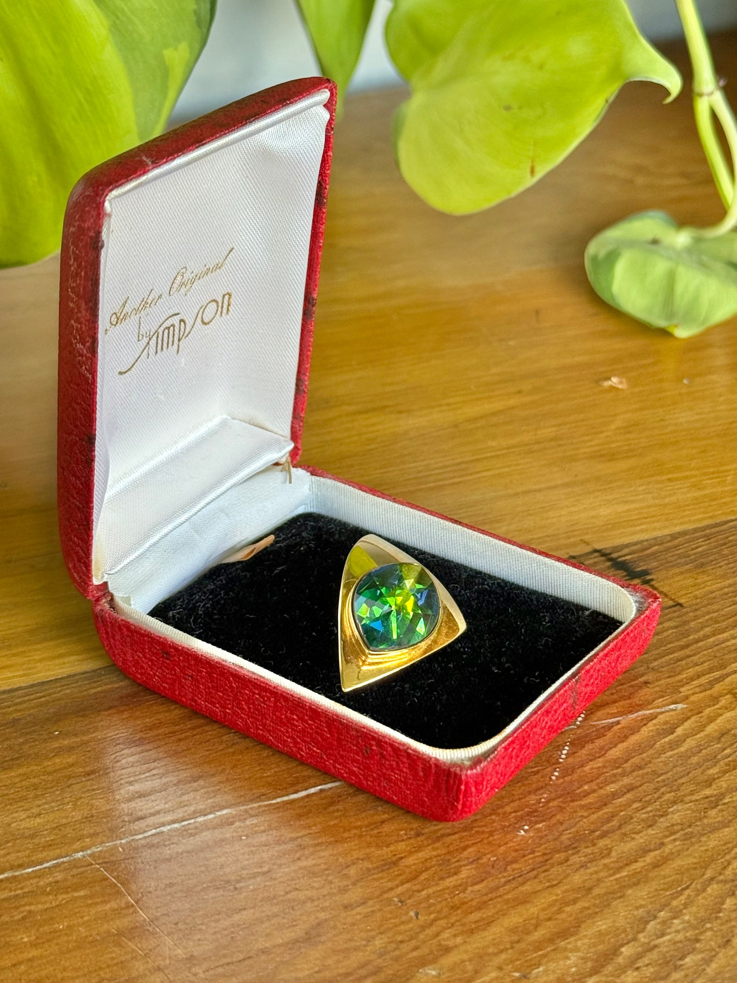 Donald Simpson Brooch | Mid-Century Australian Costume Jewellery in Original “Originals by Simpson” Box