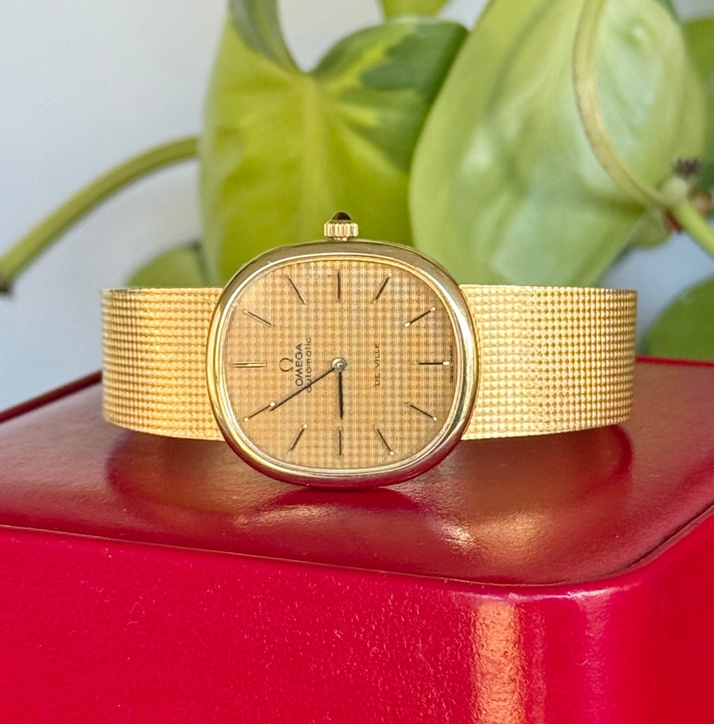 Omega De Ville | Solid 18ct Gold watch and band, vintage 1970’s