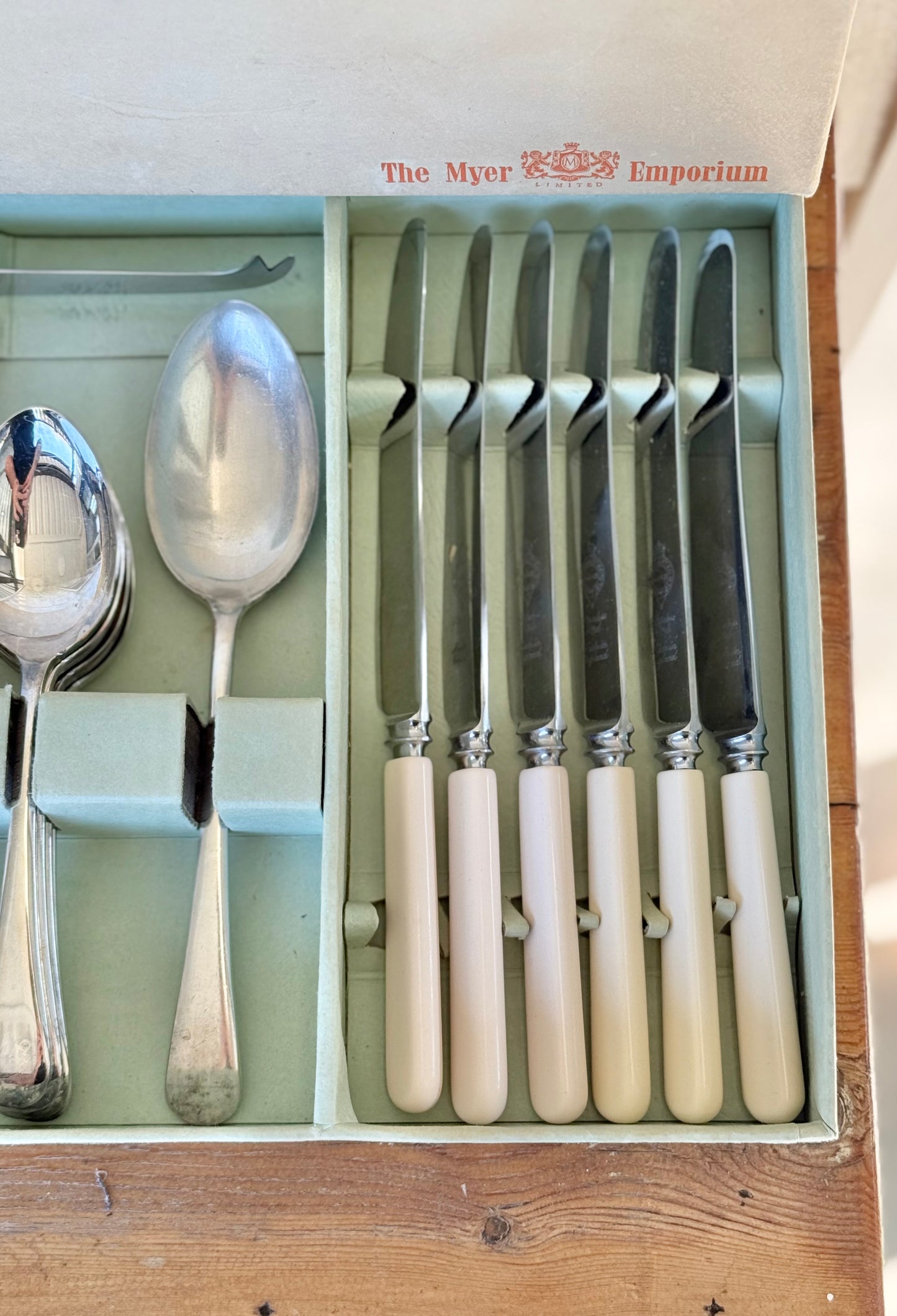 Bone Handle Cutlery set | The Myer Emporium 1950’s