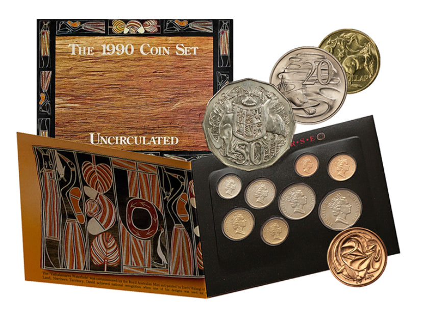 1990 Royal Australian Mint Uncirculated Eight Coin Set