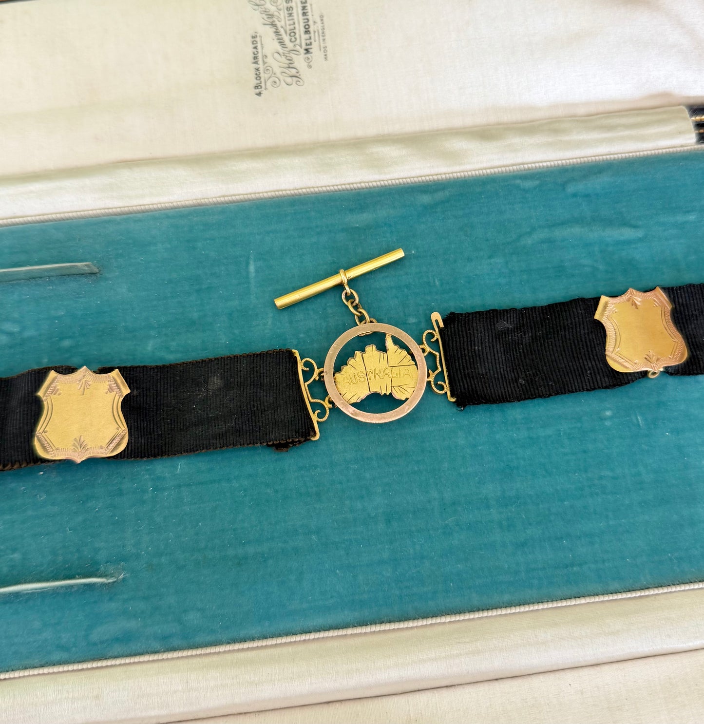 Antique Ribbon Fob | Australian 9ct Gold