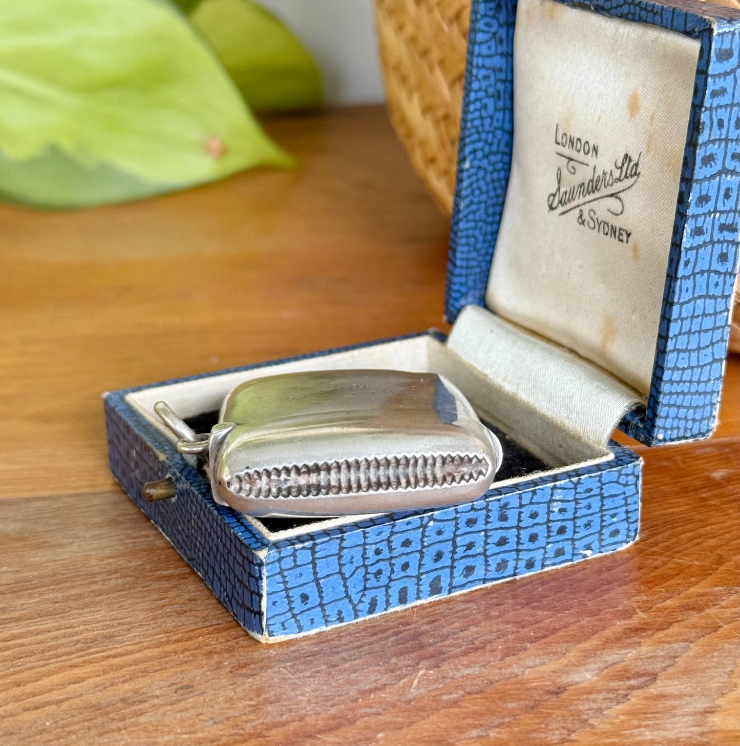 Edwardian Hallmarked Silver Hidden Photo Frame Vesta Case | Birmingham 1901