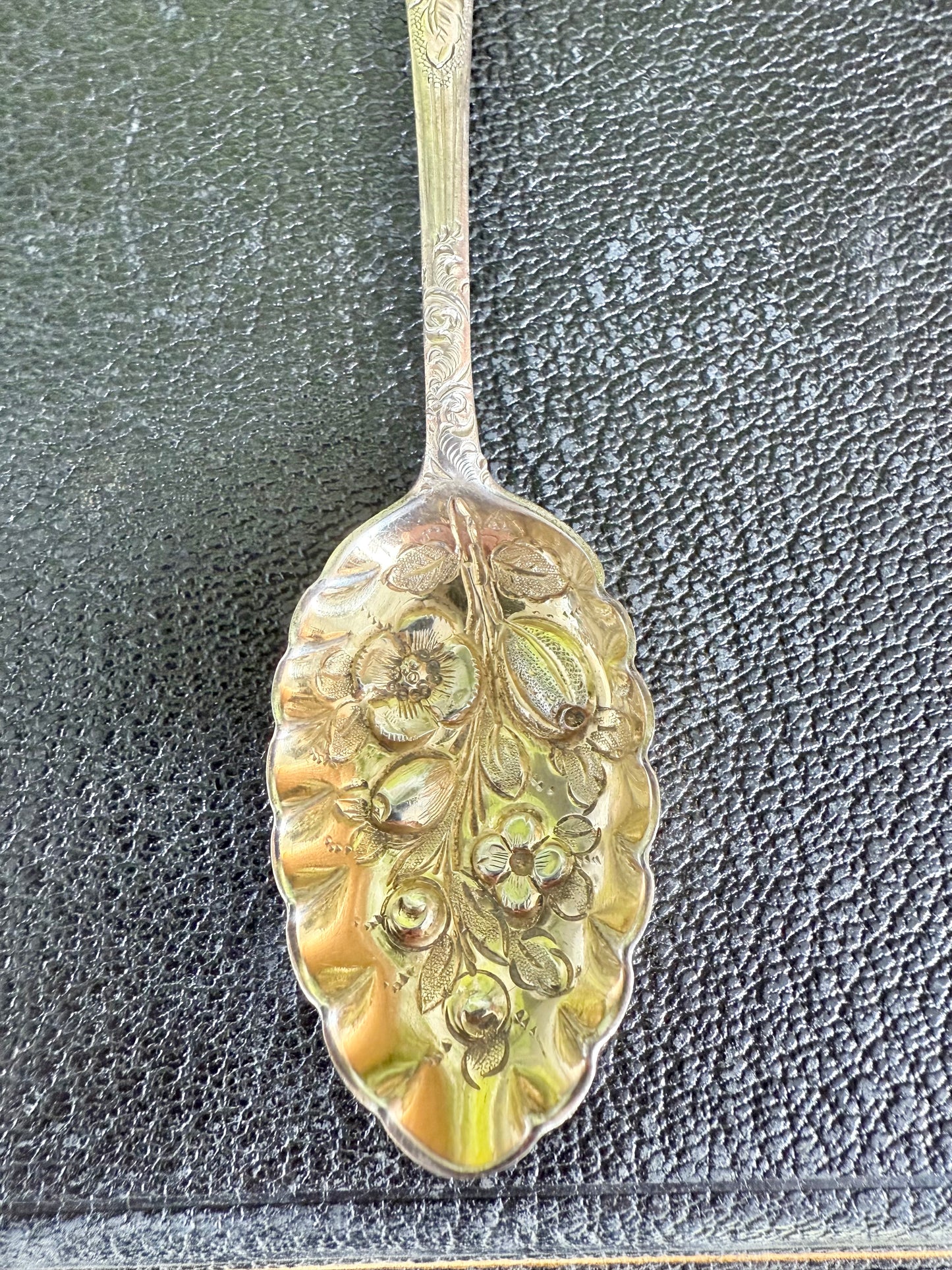 Hallmarked Sterling Silver Berry Tea Spoon Set | Exeter 1853