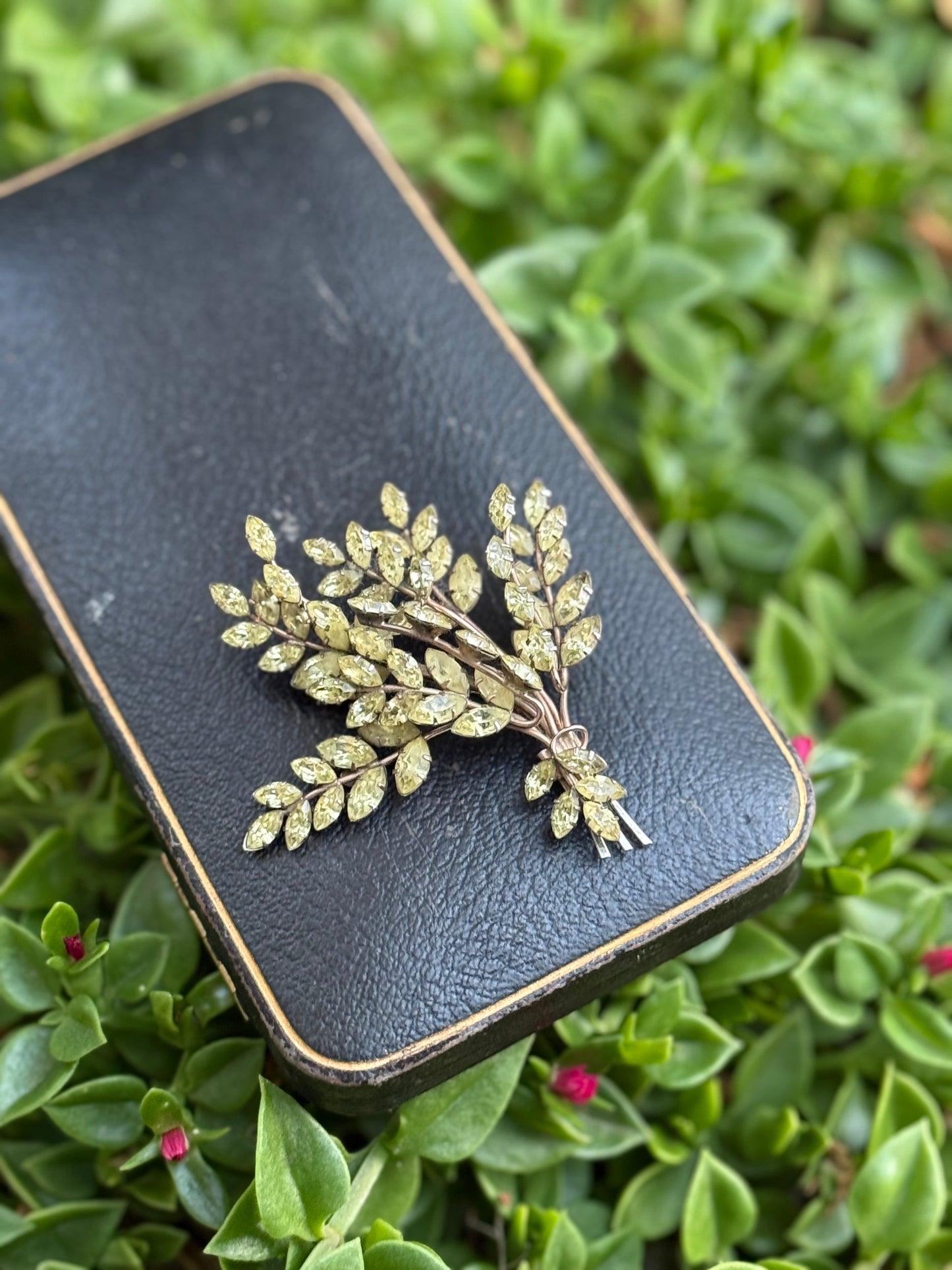 Fern Spray brooch by Donald Simpson for Jewelcrest