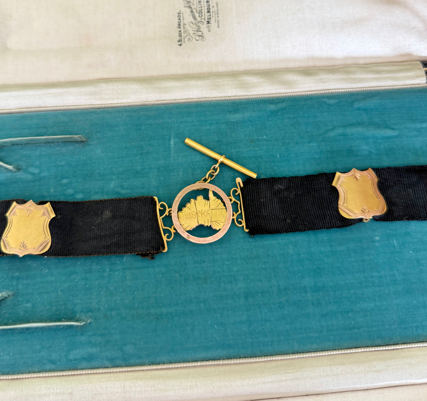 Antique Ribbon Fob | Australian 9ct Gold