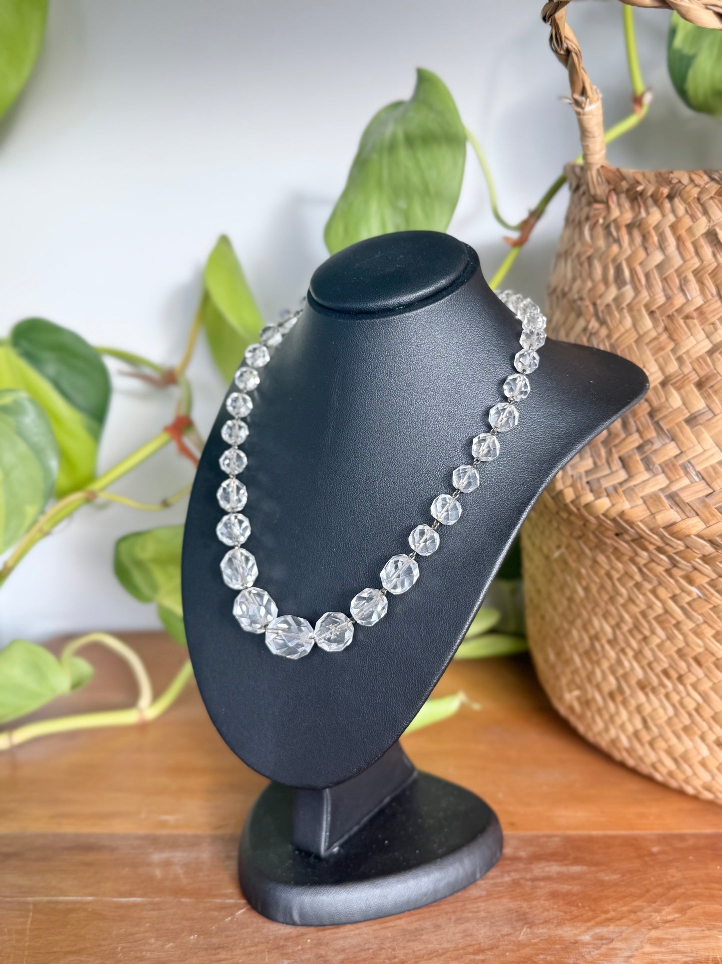Antique Rock Crystal Necklace | Circa 1920’s