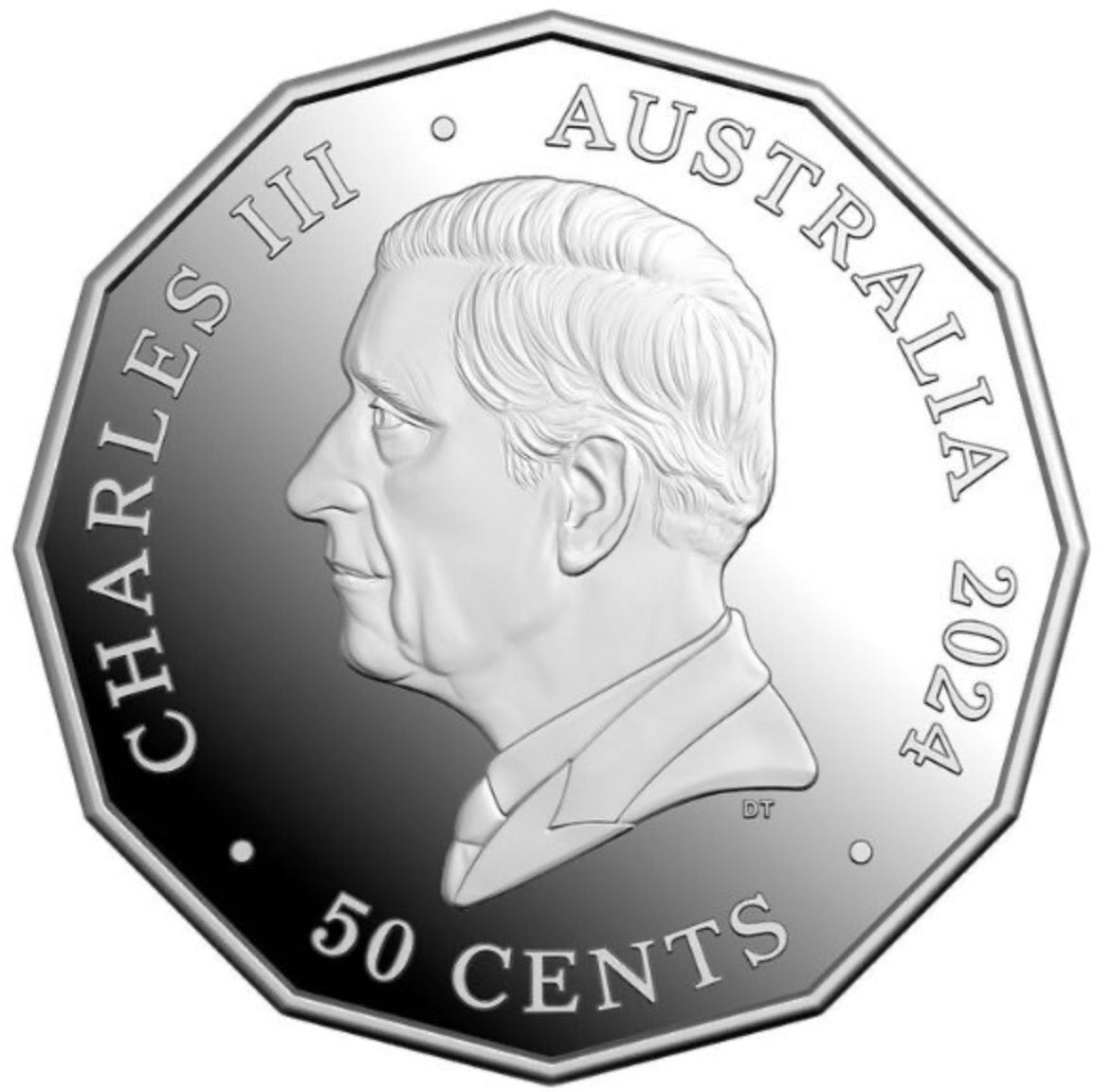 2024 Royal Australian Mint Festive Florals 50 Cent Silver Proof Coin