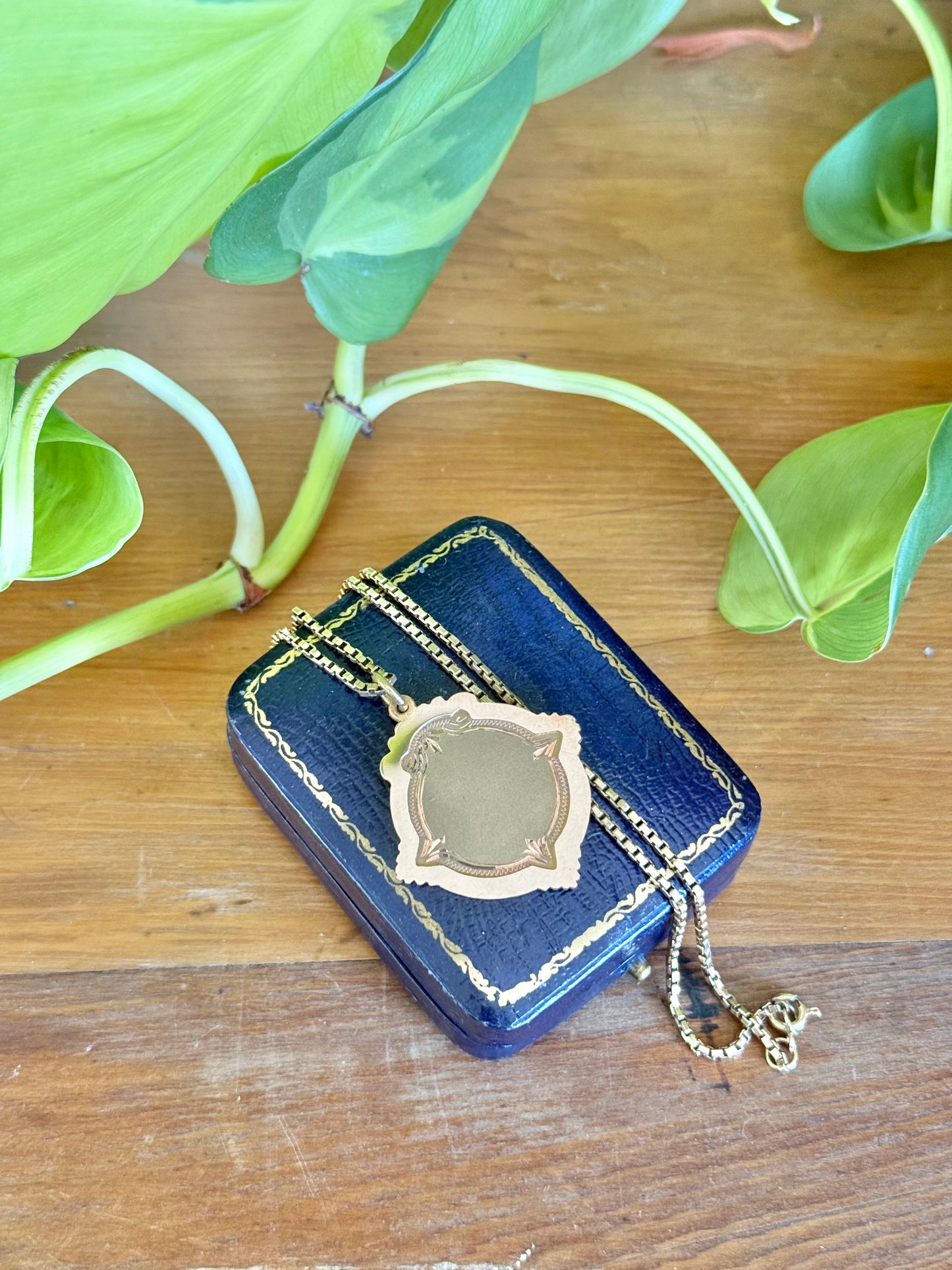 9ct Gold Fob Medallion, Pendant | Australian Circa 1950’s