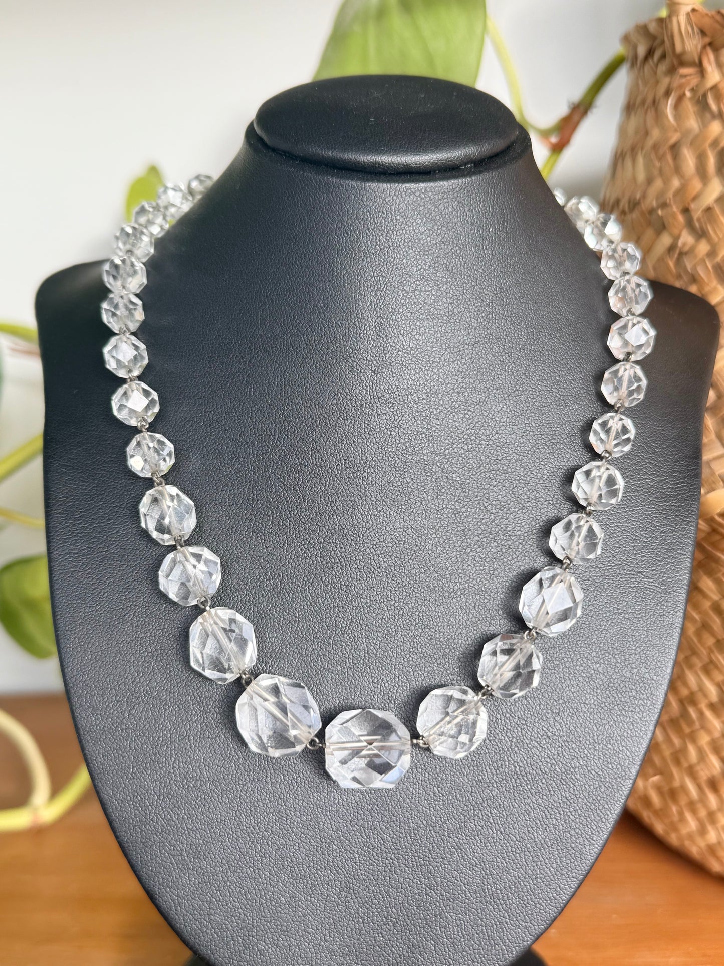 Antique Rock Crystal Necklace | Circa 1920’s