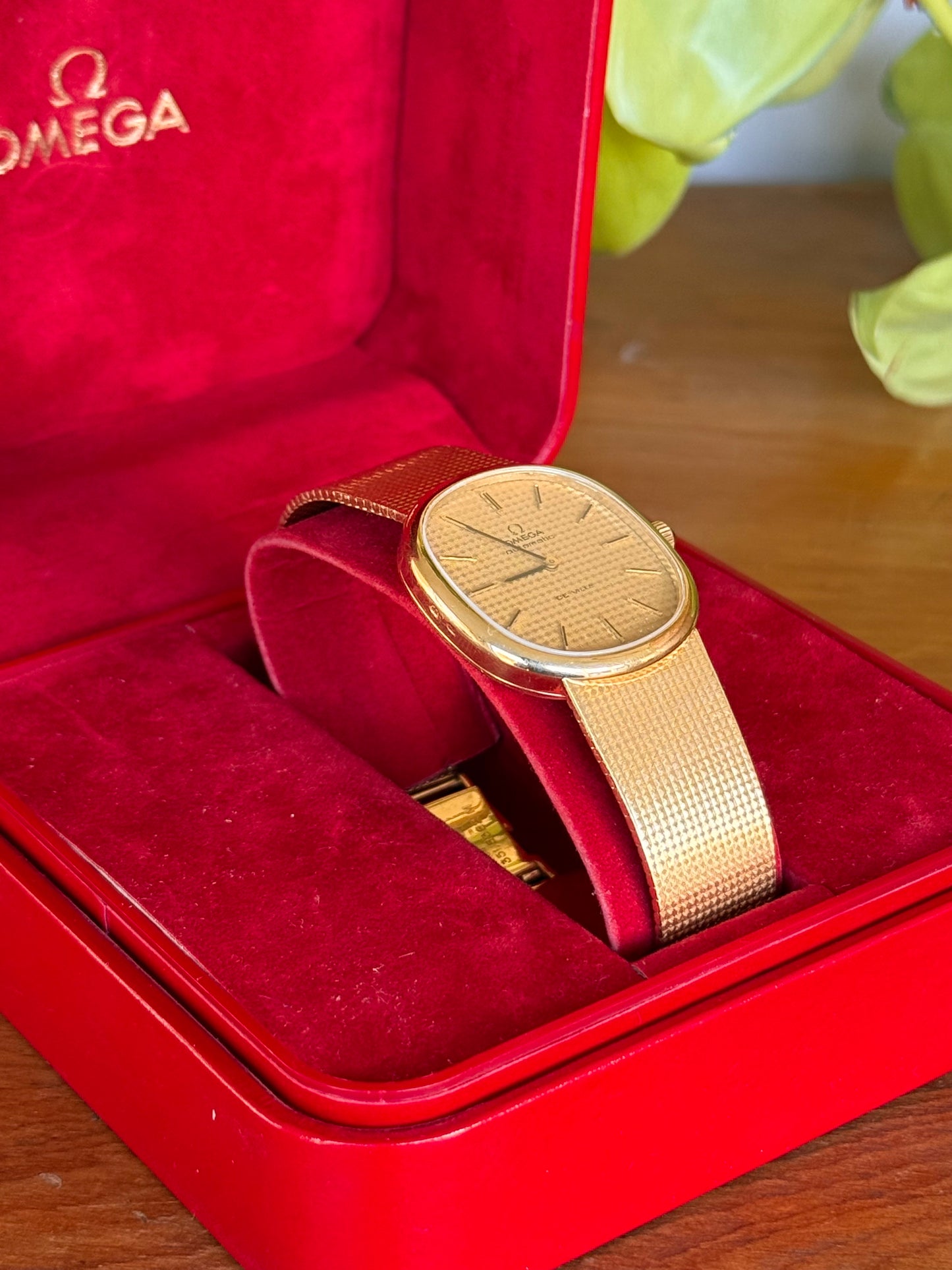 Omega De Ville | Solid 18ct Gold watch and band, vintage 1970’s