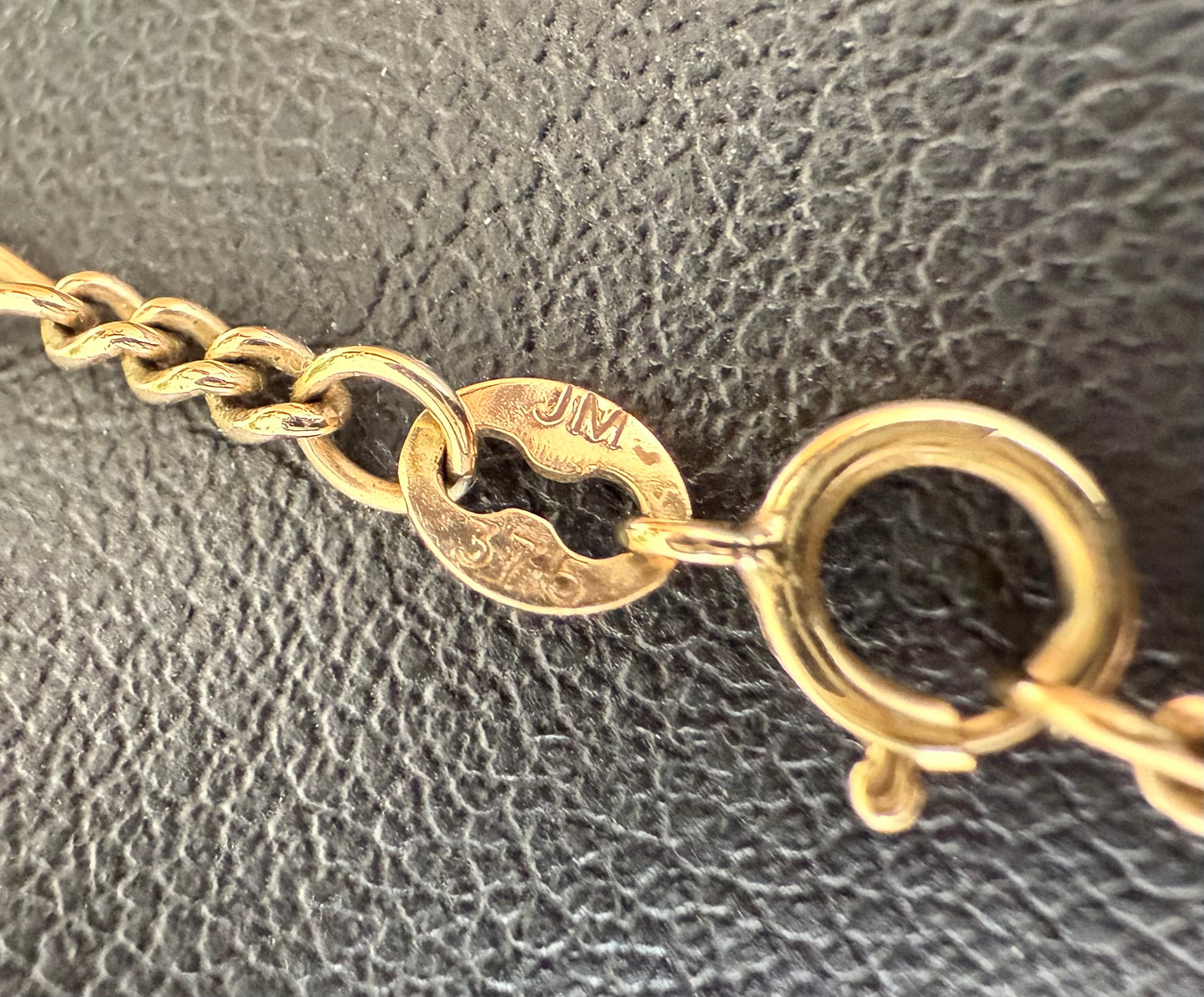9ct Yellow Gold Figaro Chain | 400mm Vintage Classic