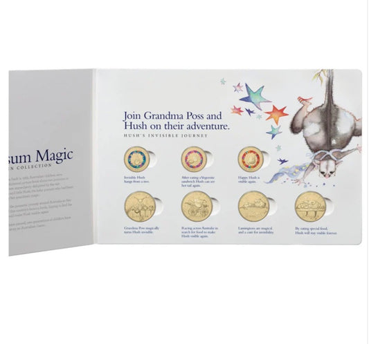 2017 Royal Australian Mint Possum Magic 8 Coin Collection Folder
