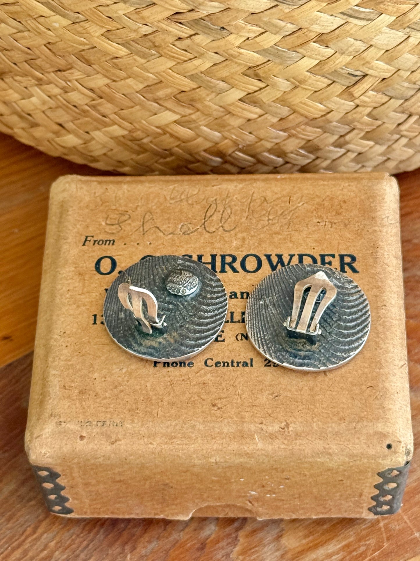 Mid-century clip on earrings - Tone Vigeland | Norway