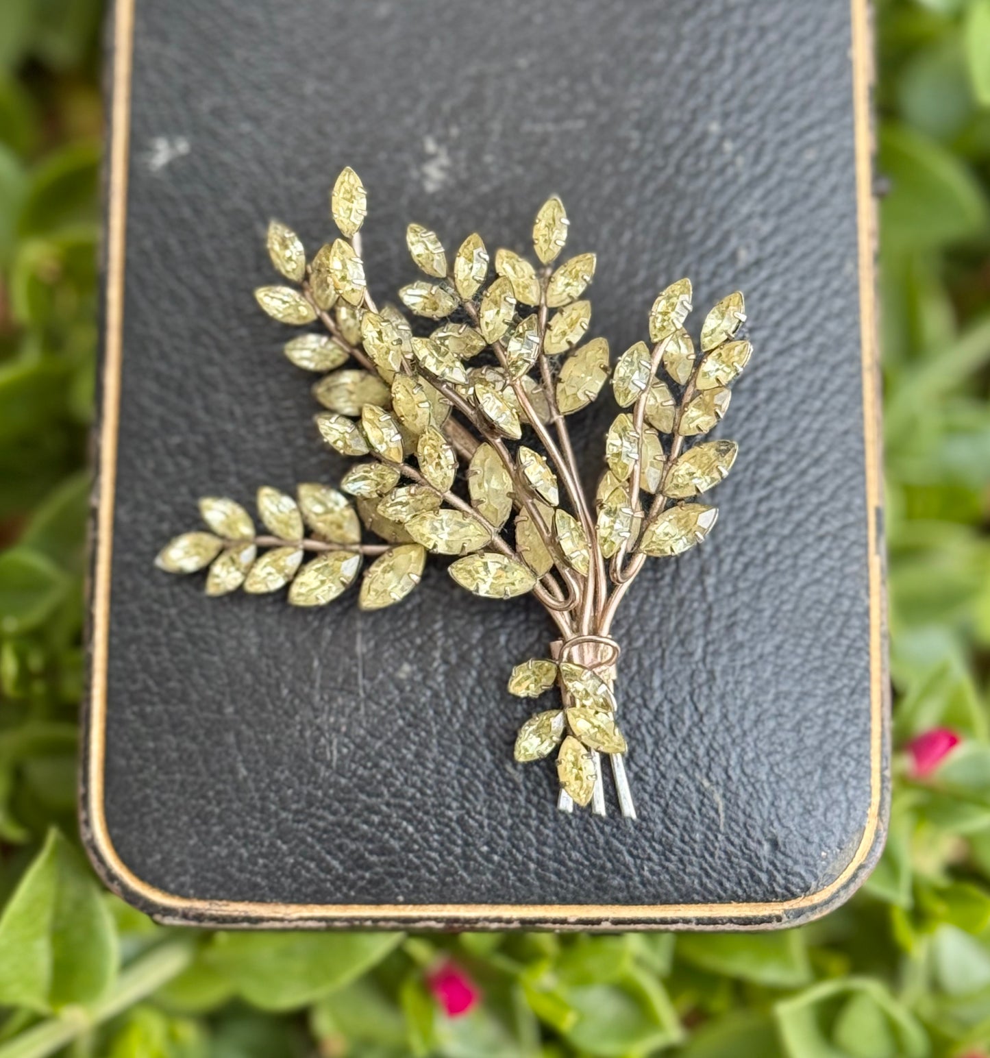 Fern Spray brooch by Donald Simpson for Jewelcrest