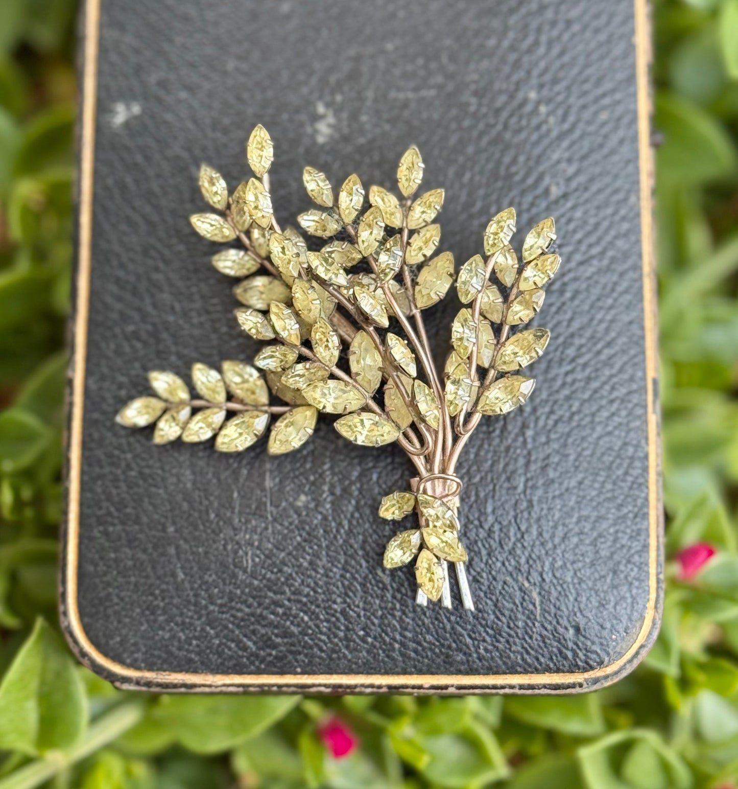 Fern Spray brooch by Donald Simpson for Jewelcrest