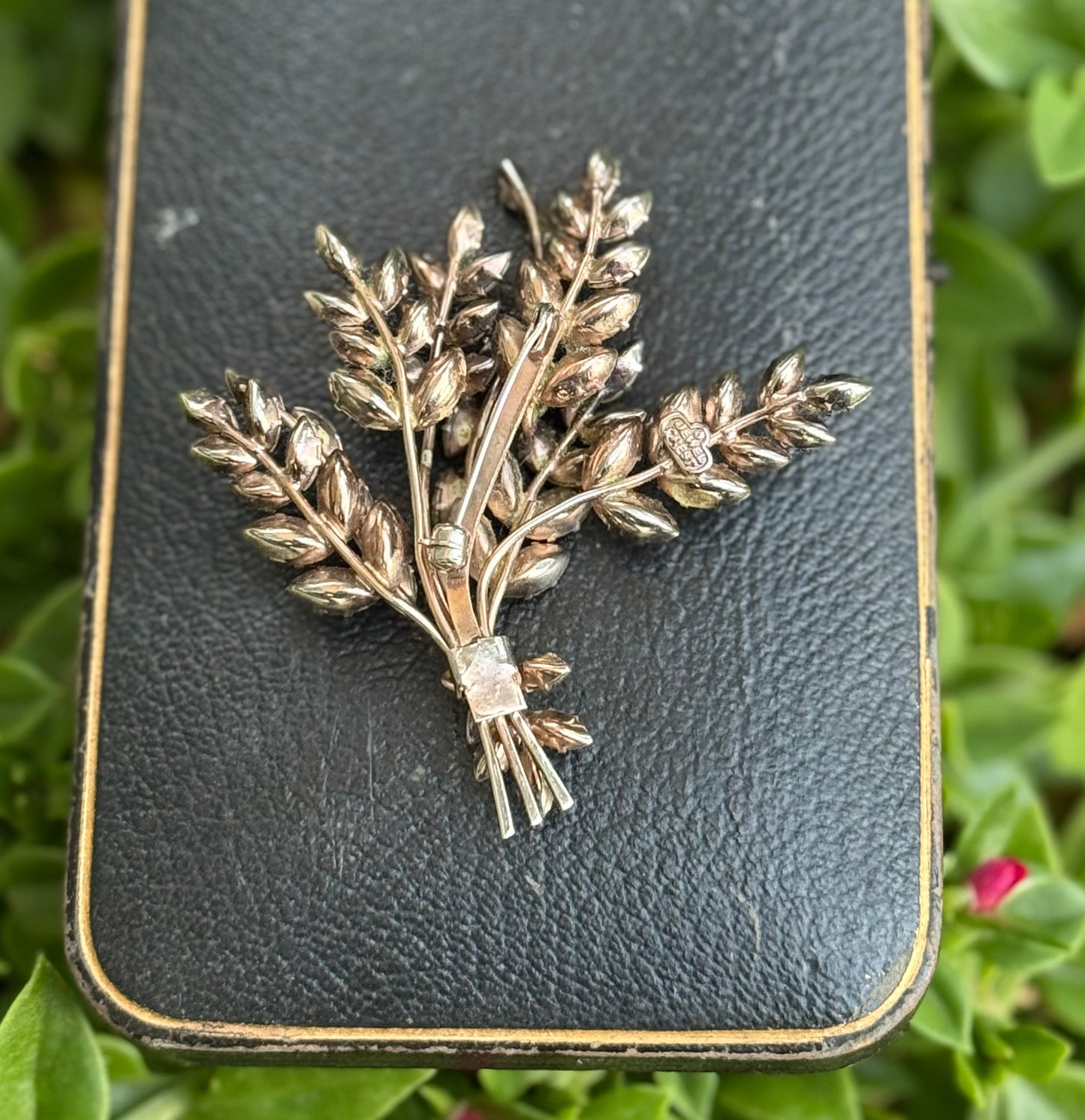 Fern Spray brooch by Donald Simpson for Jewelcrest