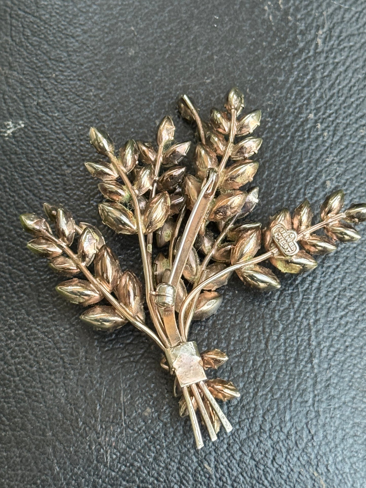 Fern Spray brooch by Donald Simpson for Jewelcrest