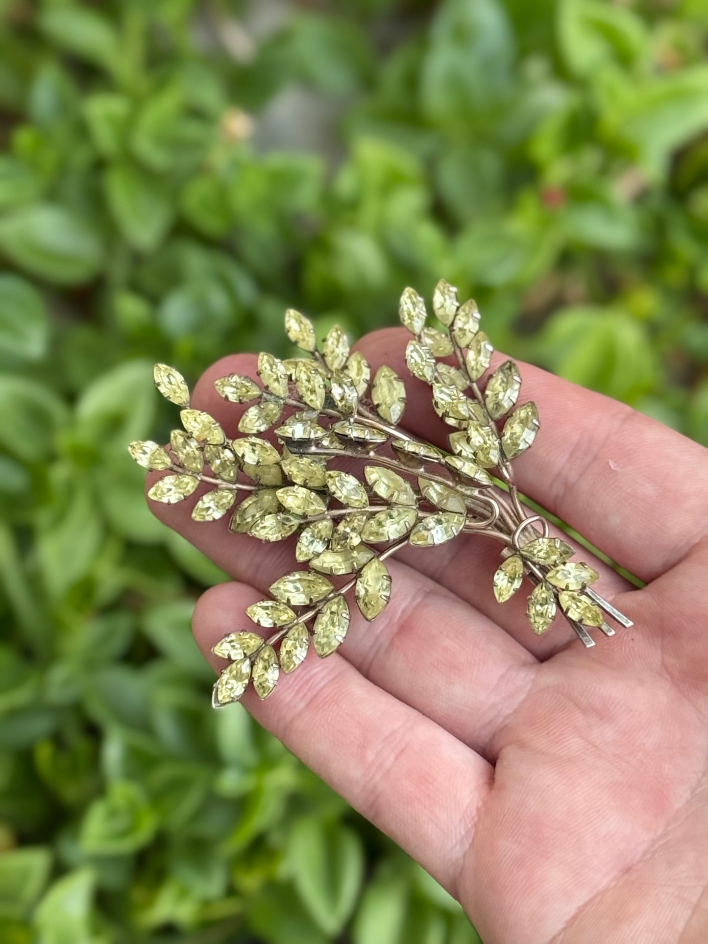 Fern Spray brooch by Donald Simpson for Jewelcrest