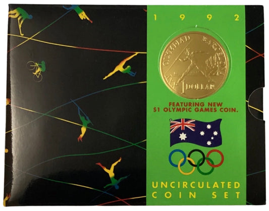 1992 Royal Australian Mint Uncirculated Coin Set – Barcelona Olympics