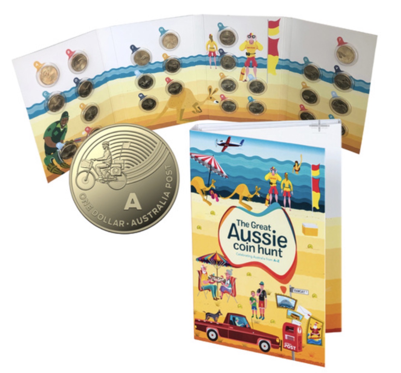 2019 The Great Aussie Coin Hunt Series 1 A–Z Collection | Royal Australian Mint & Australia Post