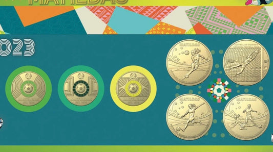 2023 Mystic Coin CommBank Matildas Uncirculated Coin Collection