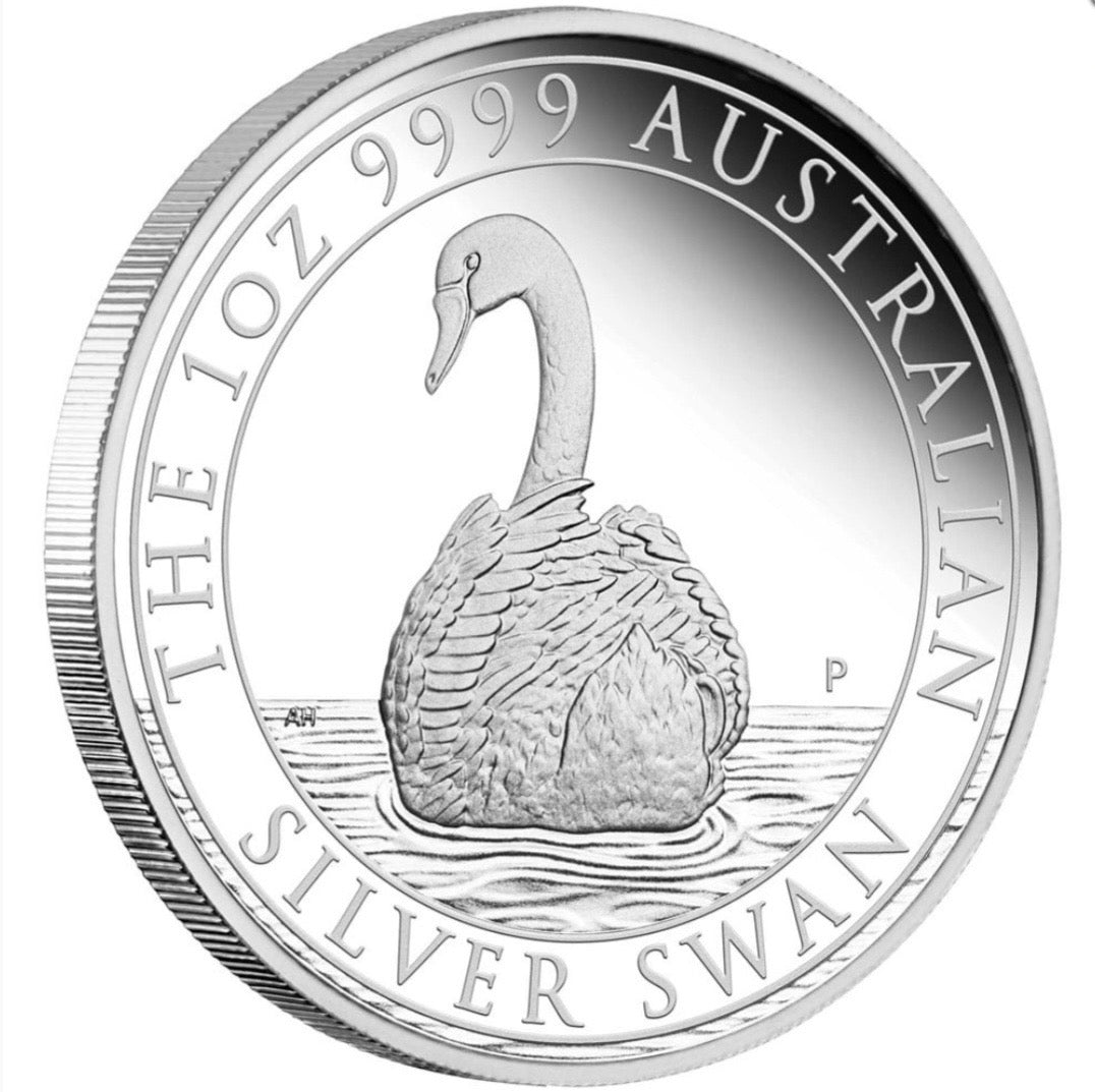 2023 $1 Australian Swan 1oz Silver Proof Coin | Boxed with COA | Mintage 2,500