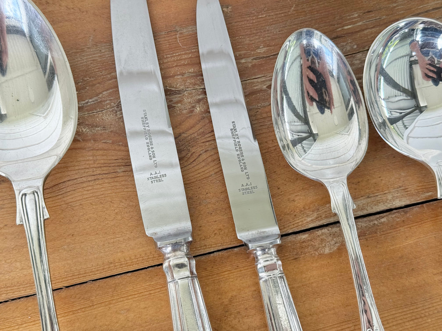 Stanley Rogers King’s Pattern Silver Plated Cutlery Set – 38 Piece Service