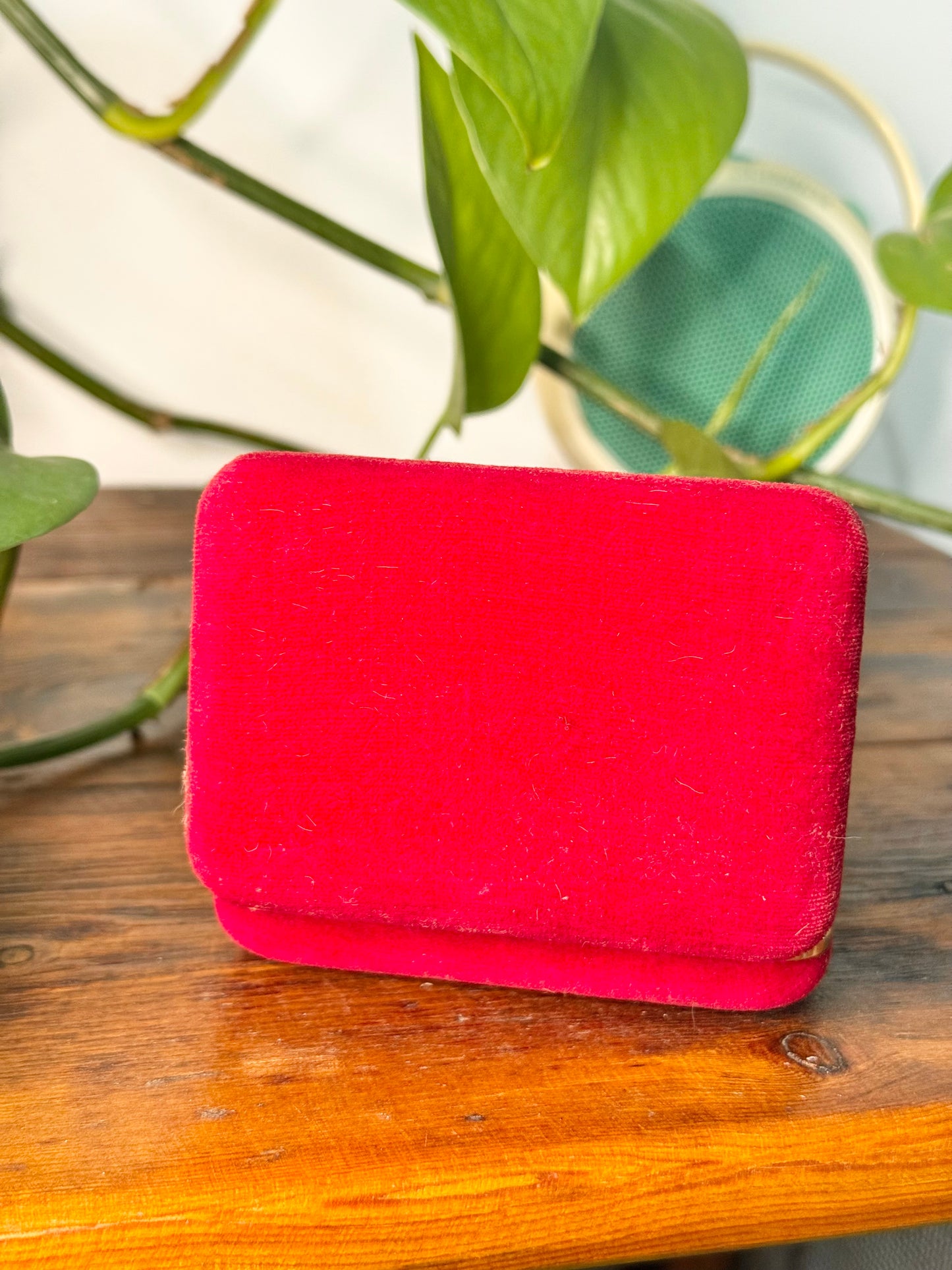 Red Velvet Jewellery Display Box | Donald Simpson