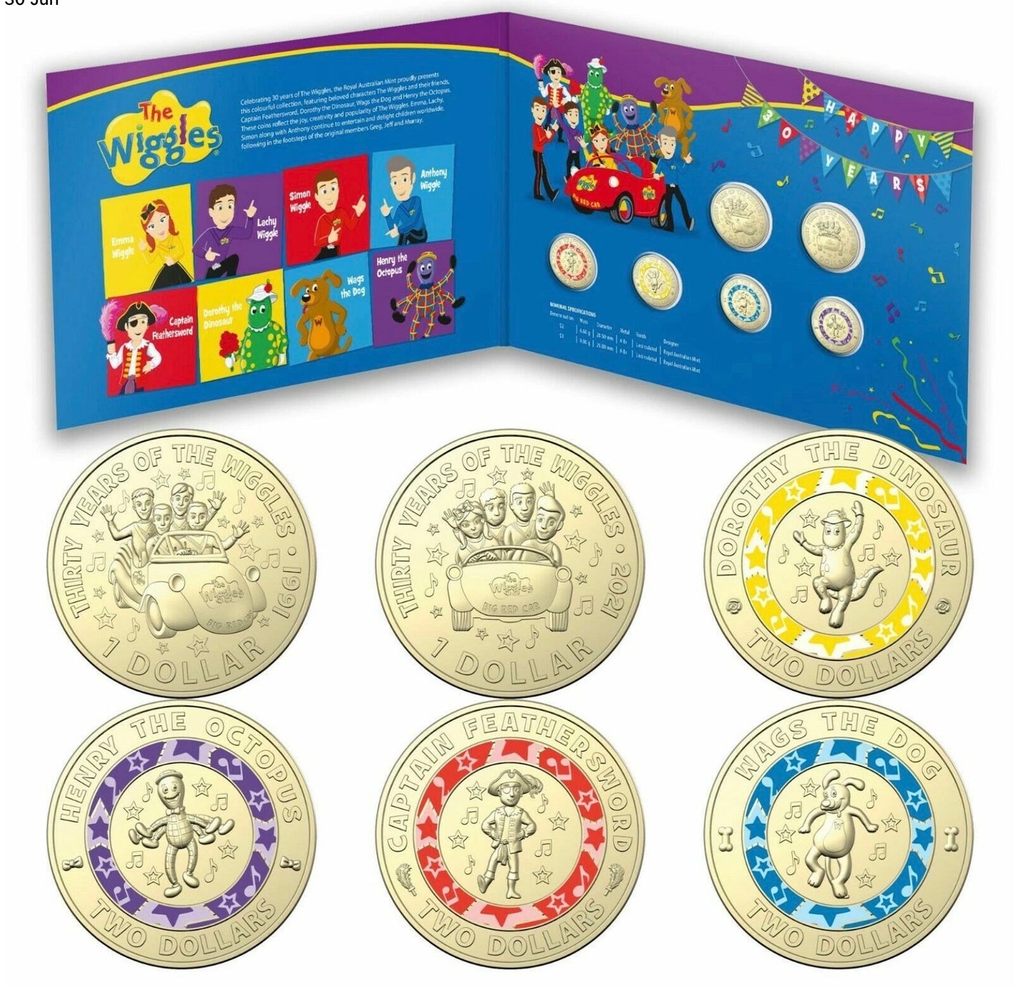 2021 The Wiggles Coin Collection | Royal Australian Mint