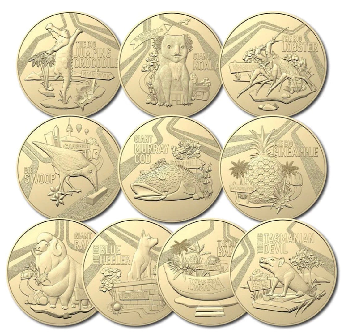 2023 Aussie Big Things 10 Coin Collection | Australia Post