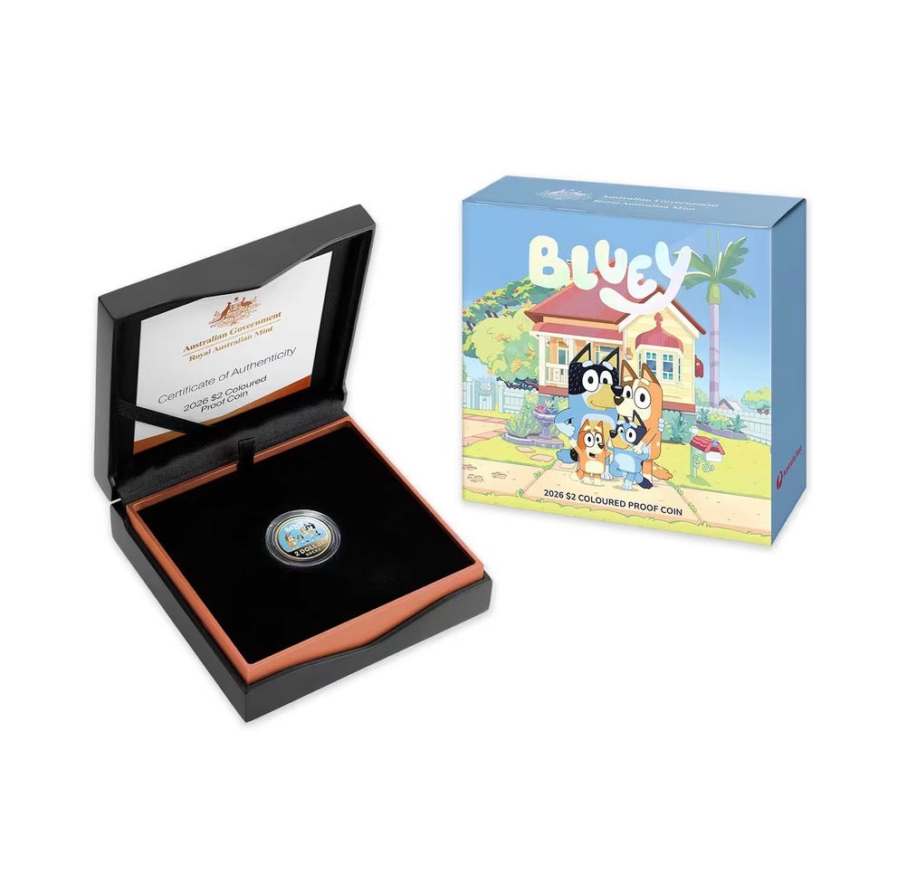 2026 Bluey AlBr $2 Proof Coin | Royal Australian Mint