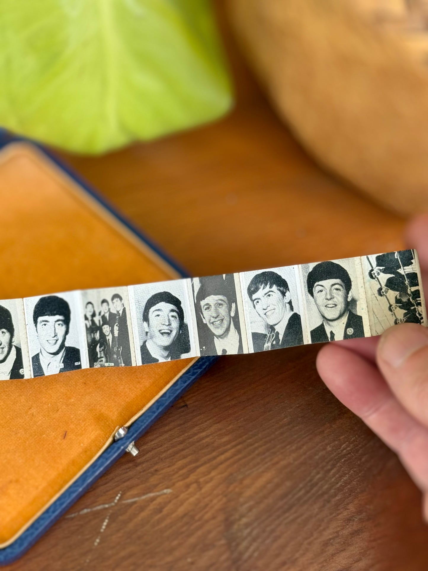 Beatles 1964 Photo Album Brooch Pin – Complete with 11 Original Photos – England