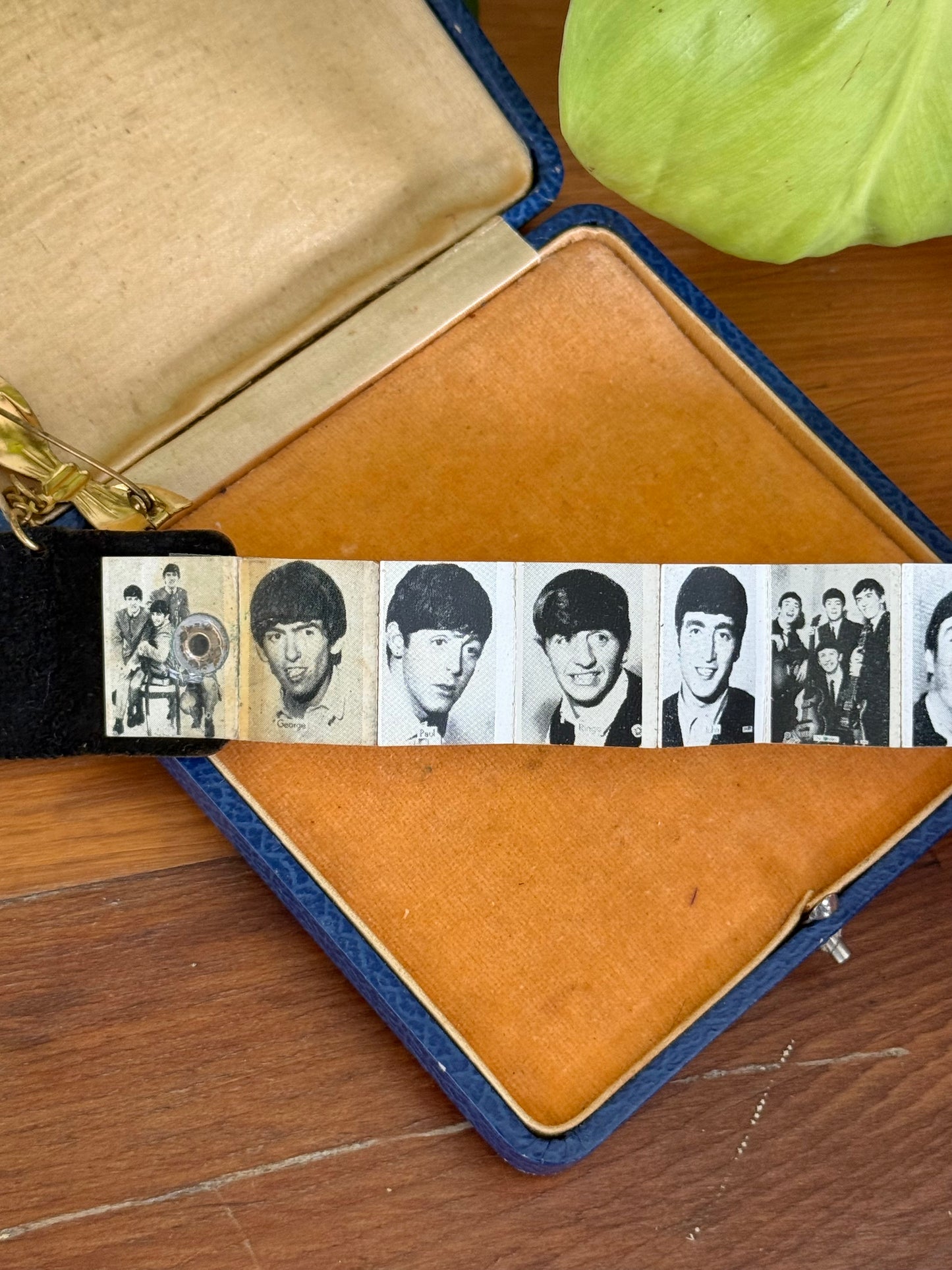Beatles 1964 Photo Album Brooch Pin – Complete with 11 Original Photos – England