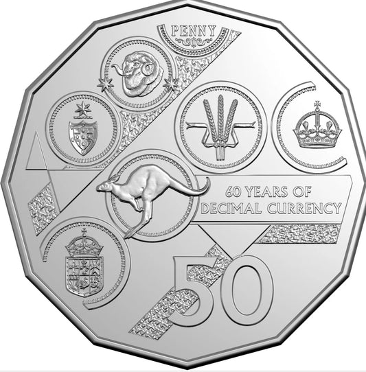2026 Six Coin Uncirculated Year Set – 60 Years of Decimal Currency | Royal Australian Mint