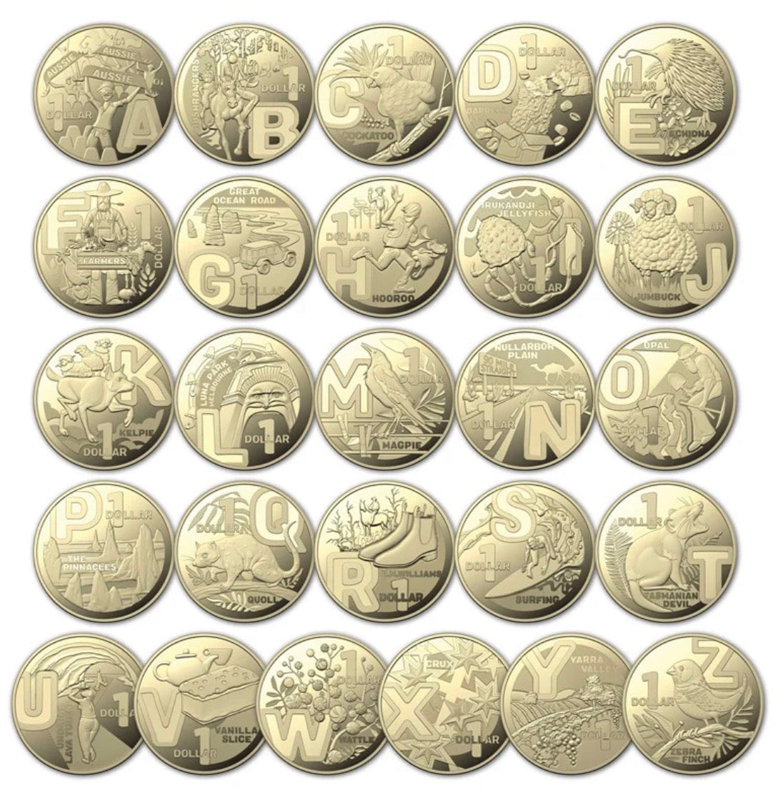 2021 The Great Aussie Coin Hunt Series 3 A–Z Collection | Royal Australian Mint & Australia Post