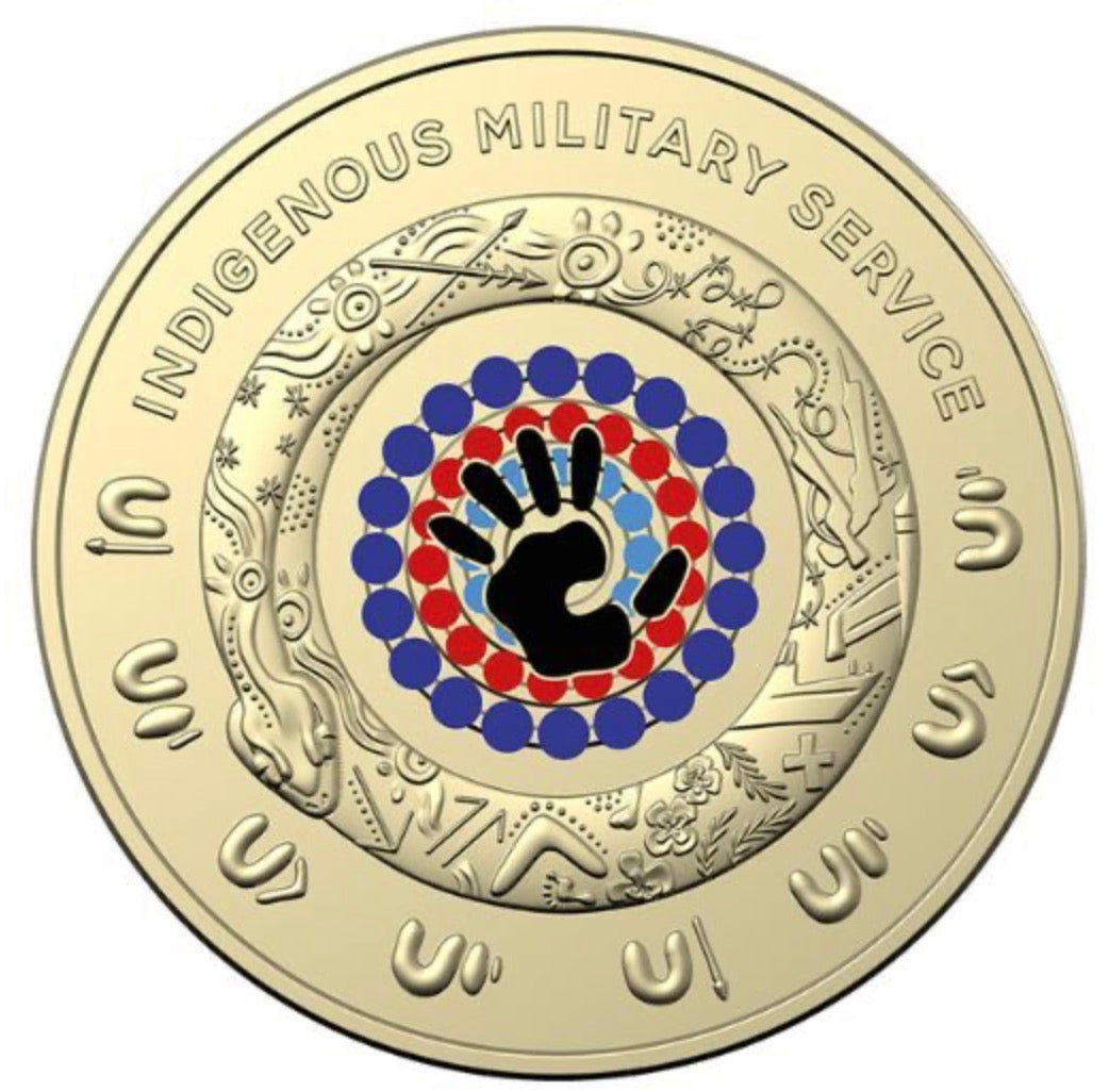 2021 Indigenous Military Service $2 RAM Bag | Royal Australian Mint